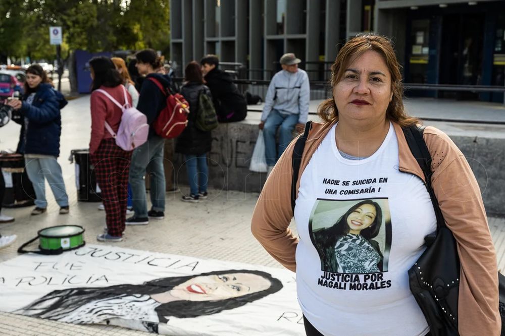 Marcha a 5 años del asesinato de Florencia Magalí Morales en San Luis.