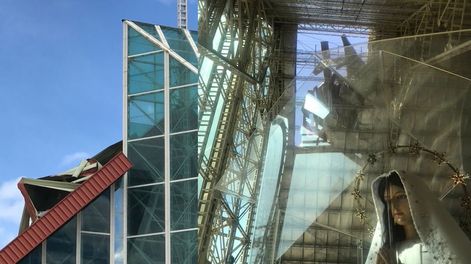 Piden ayuda para reparar el techo del Santuario de El Challao - Gentileza