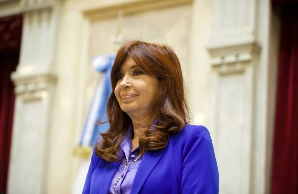 La vicepresidenta Cristina Kirchner a horas del alegato final por la causa de Vialidad (Foto: Prensa CFK).