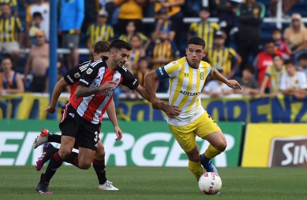 Rosario Central y el cotejo ante River, por la fecha 23 de la Liga Profesional. (Prensa Rosario Central).