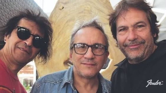 Los Enanitos Verdes en su formación actual, con Staiti, Cantero y Jota Morelli.