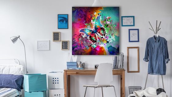 Cómo decorar con cuadros y crear una galería de arte en casa
