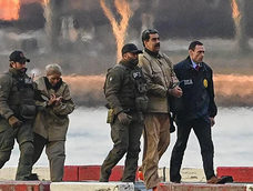 Un hombre se tatuó la primera foto de Nicolás Maduro capturado. Un hombre se tatuó la primera foto de Nicolás Maduro capturado.