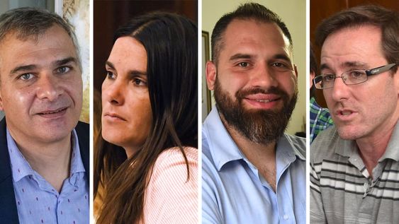 El PJ quiere volver a Guaymallén y tiene varios candidatos. El concejal José Pozzoli, la diputada Natalia Vicencio, el líder del Movimiento Evita de Mendoza, Lautaro Cruciani, y el titular del Enacom Mendoza, Guillermo Elizalde.
