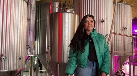 Verónica Ramírez Sterponi, maestra cervecera de 23 Ríos Craftbeer.
