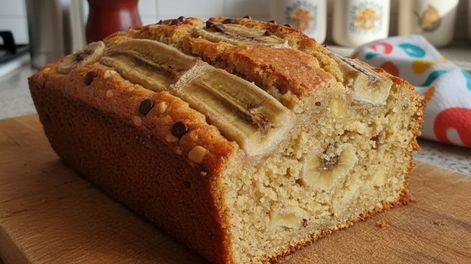 Sin gluten y sin azúcar: cómo hacer un budín de banana solo con 5 ingredientes y en minutos