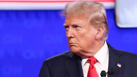 Los Andes | El expresidente estadounidense Donald J. Trump: EFE/EPA/MICHAEL REYNOLDS