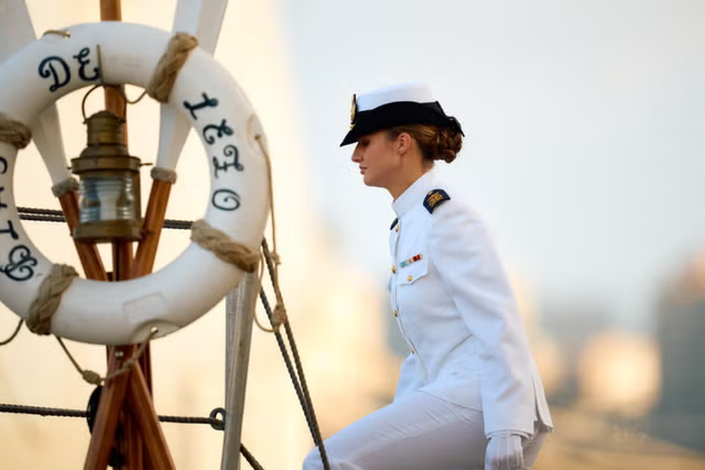 La princesa Leonor generó conflictos con su llegada a Marruecos.