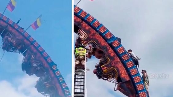 Siete de los ocho pasajeros eran niños y para salvar a las víctimas intervinieron equipos de rescate especializados. Gentileza: Aristegui Noticias.