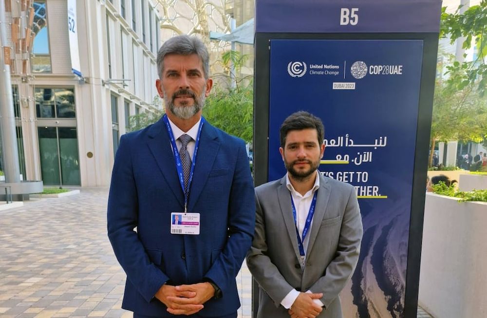 Invitado por Bloomberg, Ulpiano Suarez participó de la COP 28