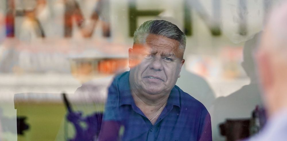 Claudio Tapia, presidente de la AFA. 