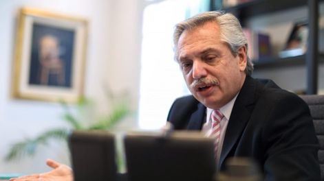 Los Andes | El presidente de Argentina, Alberto Fernández habló con un representante del gobierno de Joe Biden. Presidencia.