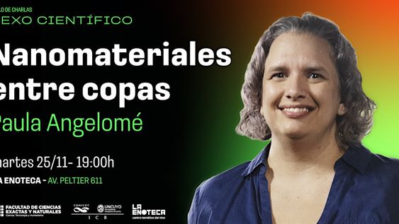 El martes 25 concluirá el ciclo “Nexo Científico 2025”, organizado por la Facultad de Ciencias Exactas y Naturales (UNCuyo), el Instituto Interdisciplinario de Ciencias Básicas (ICB-Conicet) y La Enoteca.