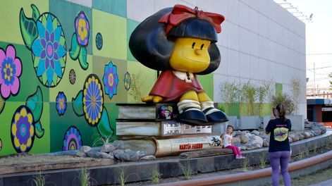 Los Andes | Un homenaje a Mafalda en San Martín