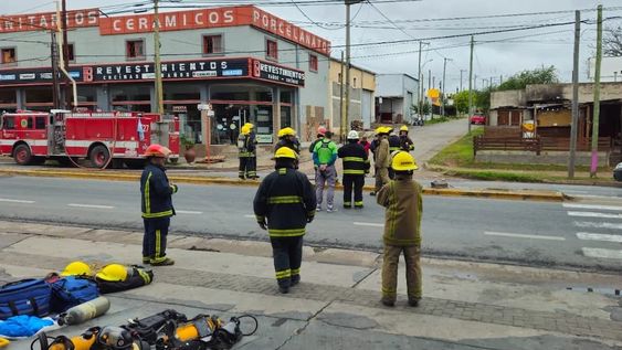 Un compañero del hombre fallecido tuvo que ser internado de urgencia tras el hecho ocurrido este jueves a la mañana.Foto: Policía de Córdoba