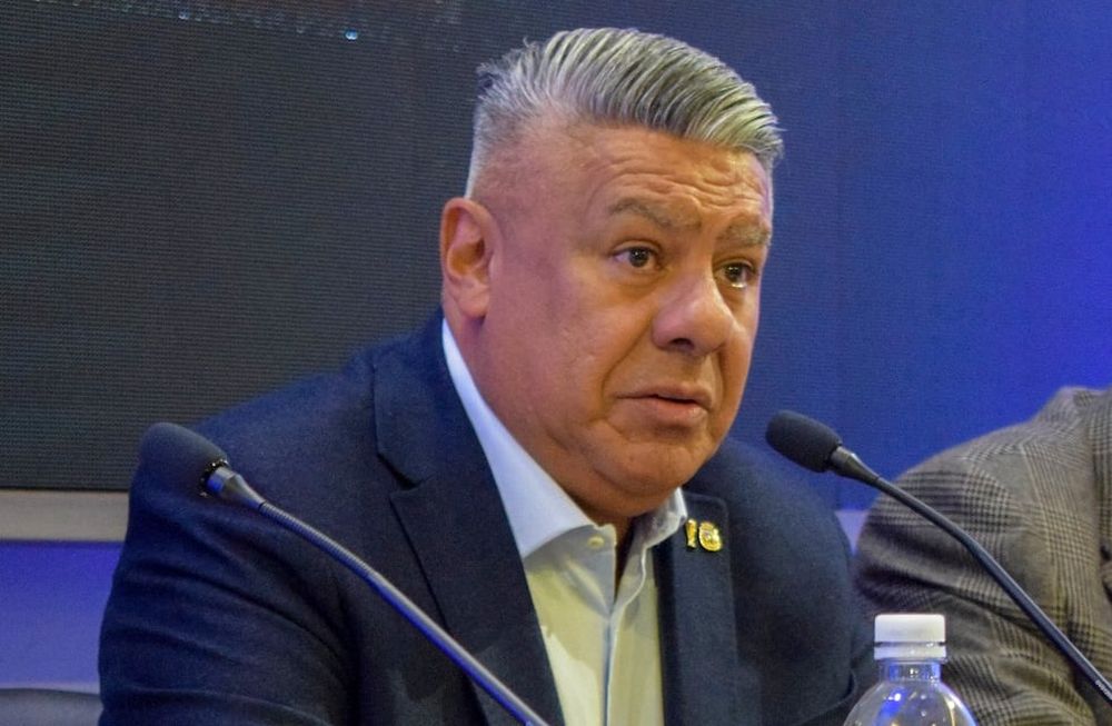 Claudio Tapia, presidente de la Asociación del Fútbol Argentino. (Prensa AFA).