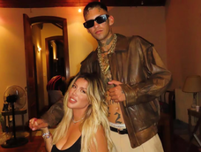 la sugerente foto que subio wanda nara junto a l-gante: dias...