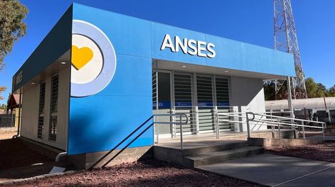 La nueva sede de Anses en Calingasta.