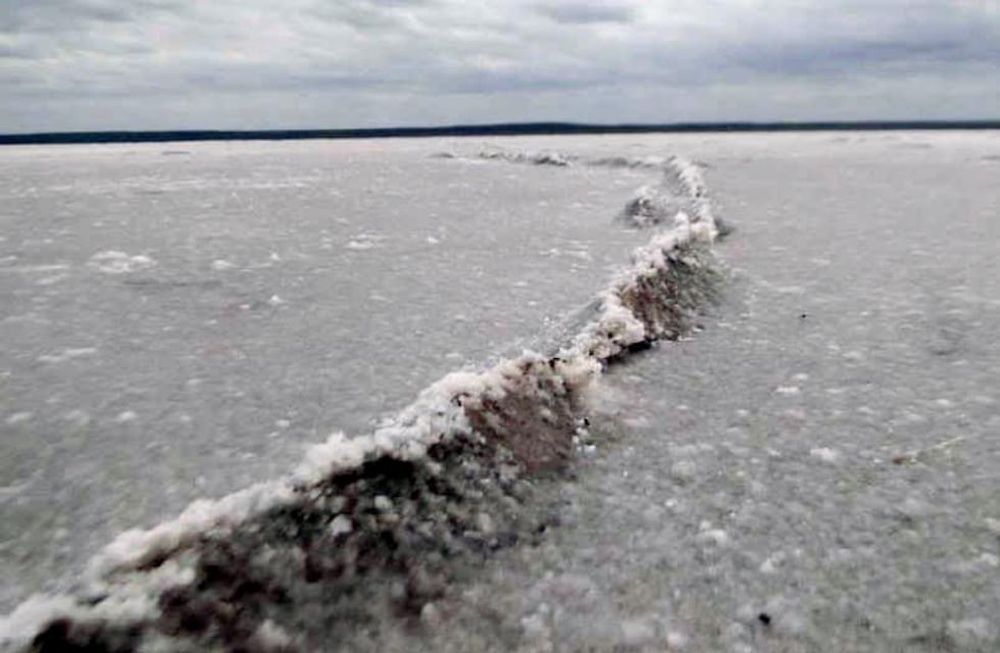 Salinas del Diamante, en San Rafael, donde esperan encontrar litio