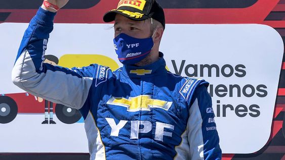 Victoria de Canapino y podio de Llaver