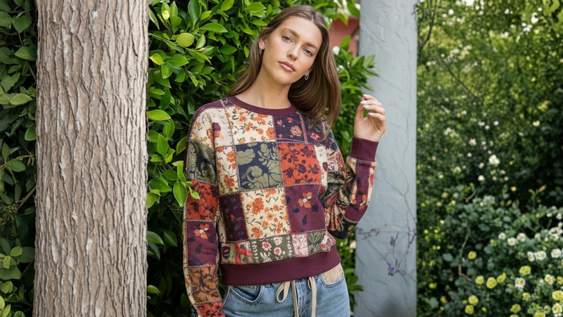 Subite a la tendencia del patchwork y dale una nueva vida a tus viejos buzos.