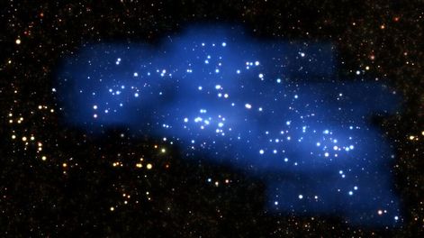 Descubren desde el telescopio en Chile un gigante cósmico en su primera juventud