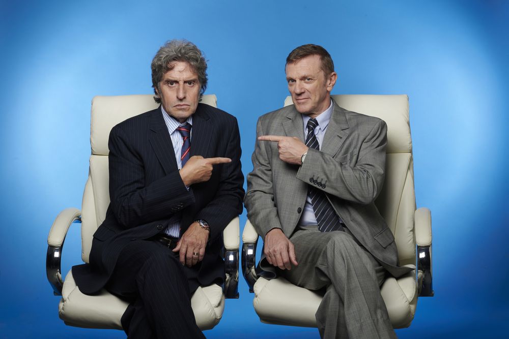 De Los simuladores a El jefe del Jefe, Peretti y D'El&iacute;a una amistad que trasciende escenarios.