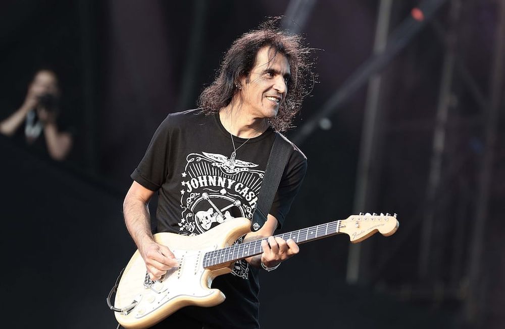 Felipe Staiti, guitarrista de la banda mendocina.