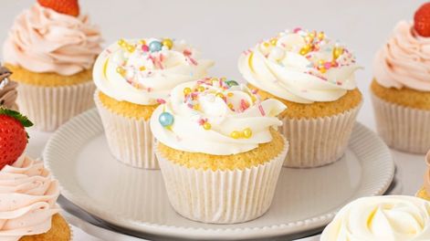 Los Andes | Paso a paso para los cupcakes de vainilla
