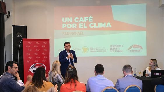 García Zalazar se reunió con más de 30 empresas e instituciones de San Rafael para invitarlas a medir su huella de carbono
