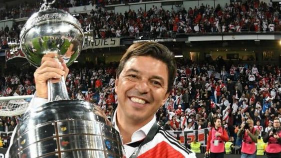 Con el partido entre River y Alianza Lima, Gallardo se convirtió en el primer técnico en dirigir un mismo equipo en ocho años consecutivos. / Gentileza.