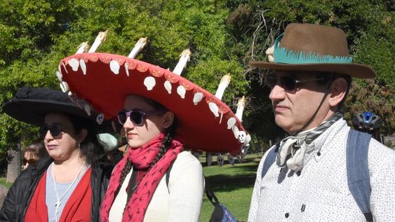 Mendoza se sumó por primera vez al World Hat Walk