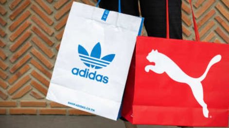 Adidas y Puma son dos multinacionales alemanas que se dedican a la fabricación y comercialización de indumentaria, calzado y accesorios deportivos. Imágen ilustrativa. Foto: Shutterstock.