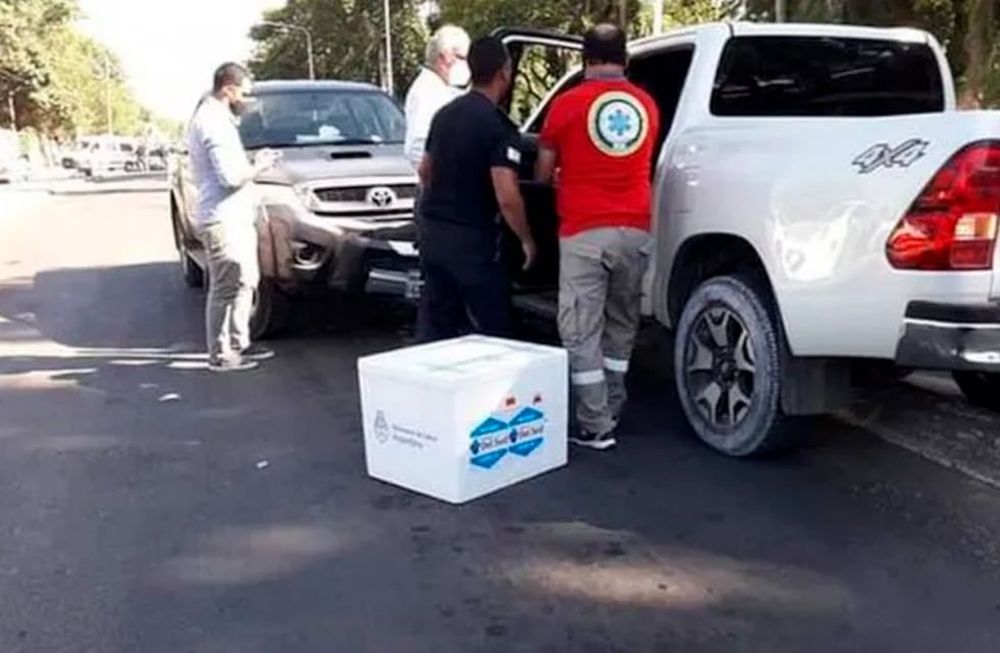 La camioneta de Ricardo Cardozo impactó de frente contra una Toyota Hilux. Foto: Gentileza