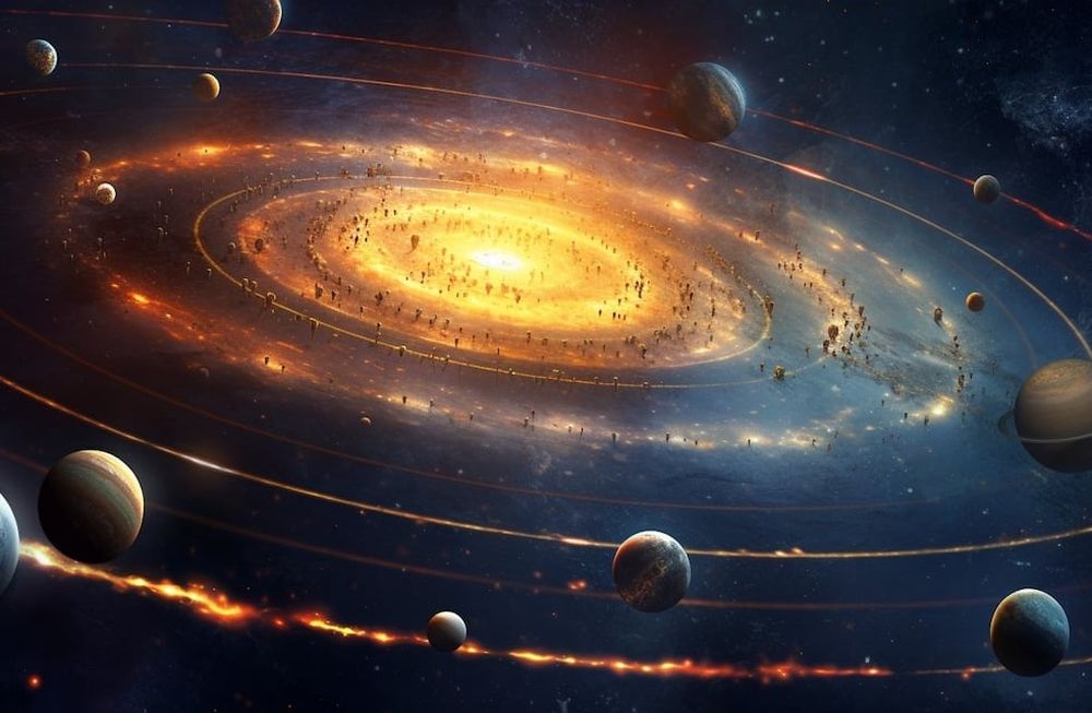 El sistema planetario perfecto que sorprende a los científicos