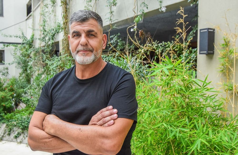 Daddy DAndrea, fisioterapeuta de la Selección Argentina, guardián de Messi y campeón del mundo. / Foto: Mariana Villa - Los Andes