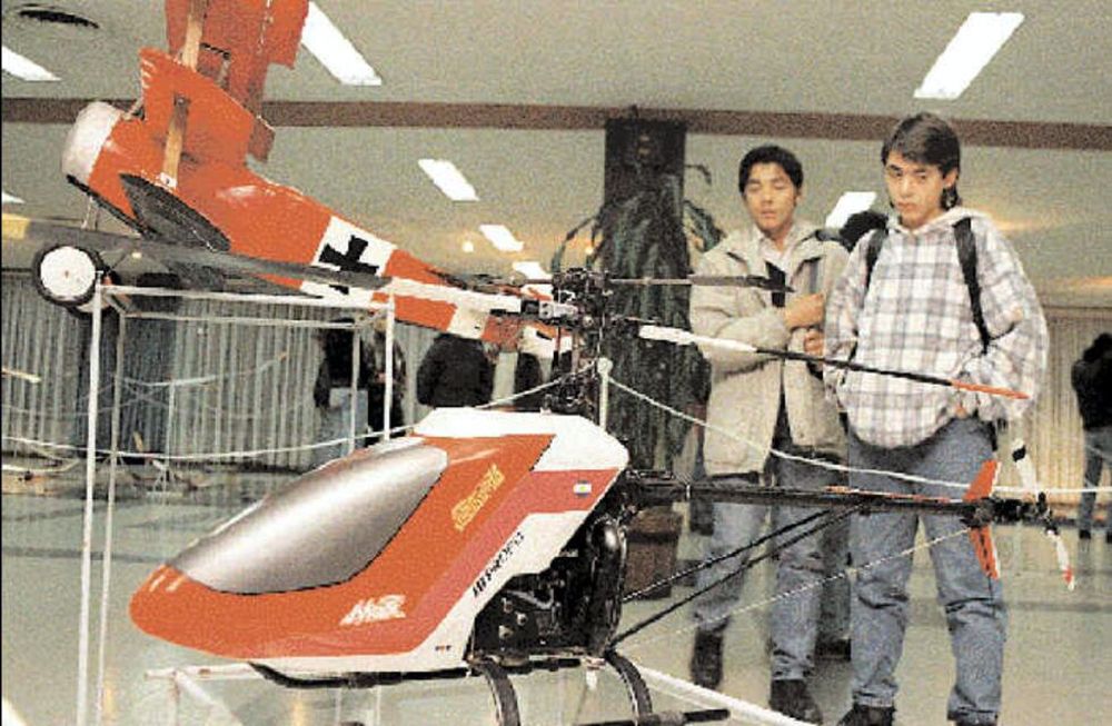 Un día como hoy de 1996: atractiva muestra de aeromodelismo