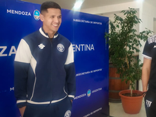 Alex Arce y César Rigamonti, referentes del clásico mendocino. Alex Arce y César Rigamonti, referentes del clásico mendocino.