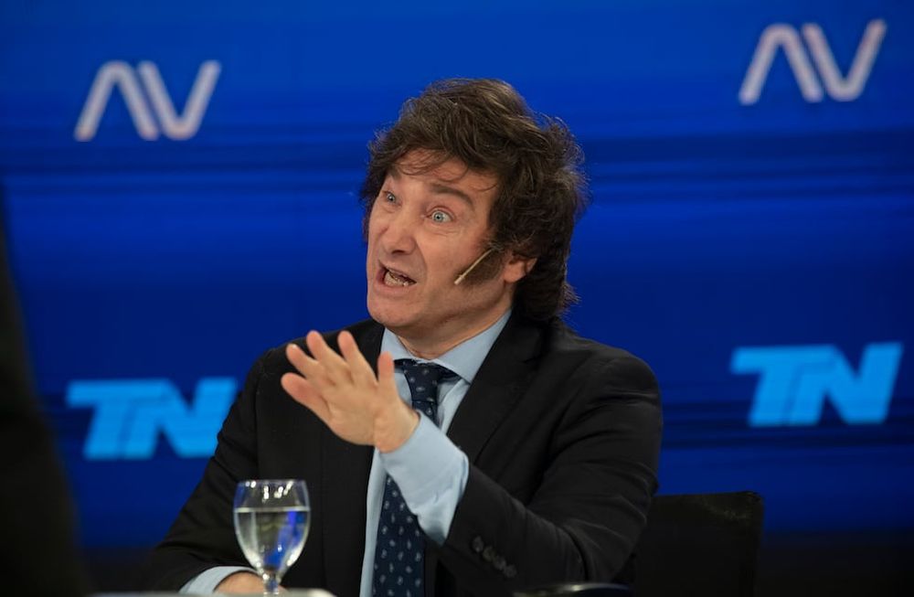 Milei recibió duras críticas de más de 200 economistas del país. Foto: Clarin