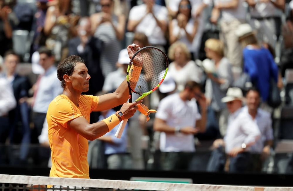 Nadal reaccionó ante Fognini y se clasificó a las semis del M1000 de Roma