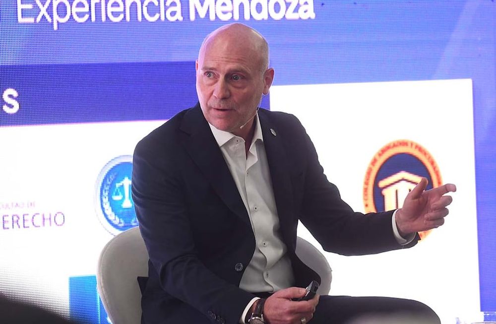 En la Facultad de Derecho de la UNCuyo se realizó el Seminario Encuentros 4.0 Experiencia Mendoza, donde participó  el Doctor Dalmiro Garay, Presidente de la Suprema Corte de Justicia de MendozaFoto: José  Gutierrez / Los Andes  