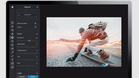 Los Andes | Pixlr es una web que permite editar imágenes al estilo Photoshop pero gratis.