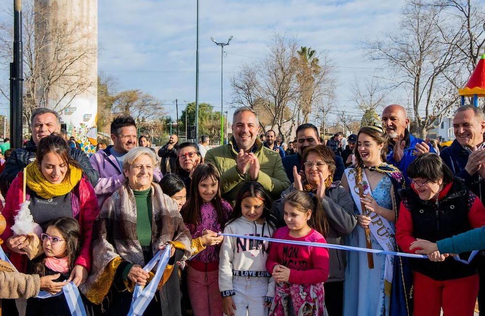 Stevanato inauguró la renovación integral del barrio San Eduardo
