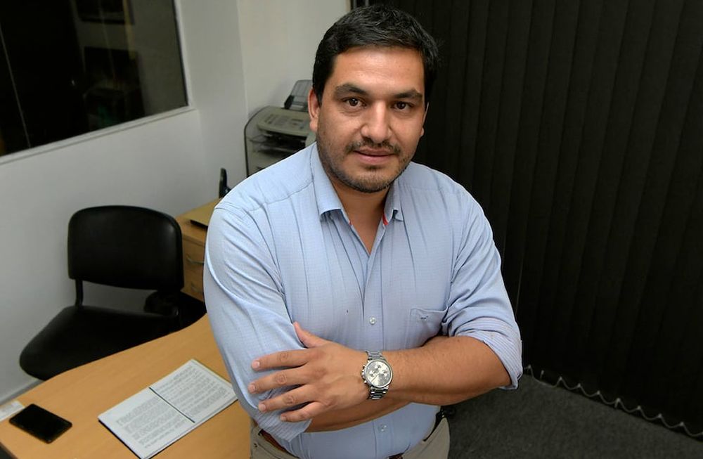 17 Febrero 2022 Mendoza Política Intendente del Departamento de Malargüe Lic. Juan Manuel Ojeda Foto: Orlando Pelichotti / Los Andes