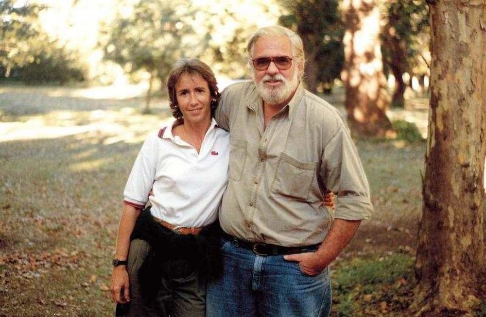 La víctima, María Marta García Belsunce con su esposo, Carlos Carrascosa.