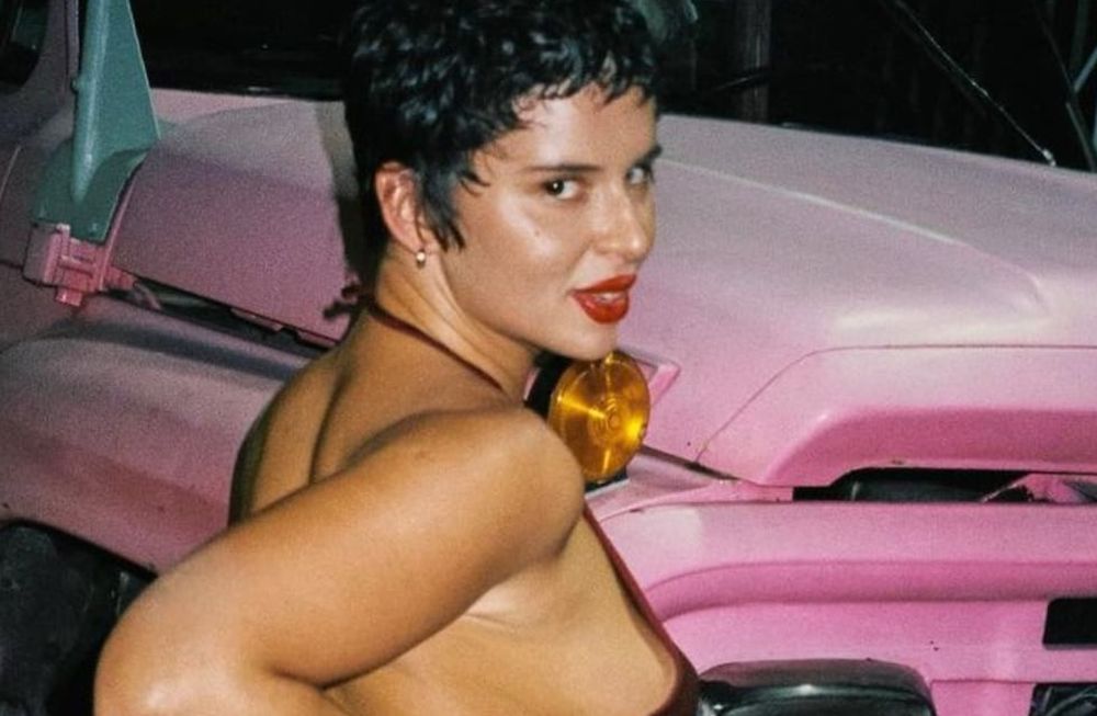 Nathy Peluso y las transparencias que dejan ver de más. / Instagram
