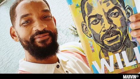 Los Andes | Will Smith junto a su libro.