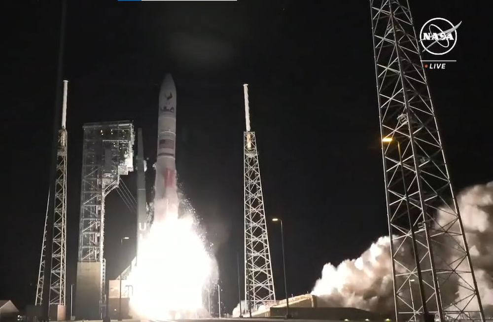 La primera nave espacial estadounidense no tripulada que intentará posarse en la Luna en más de medio siglo despegó con éxito esta madrugada - Foto NASA