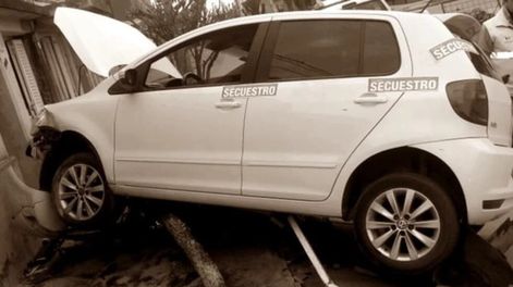 Otro ex Boca chocó su auto
