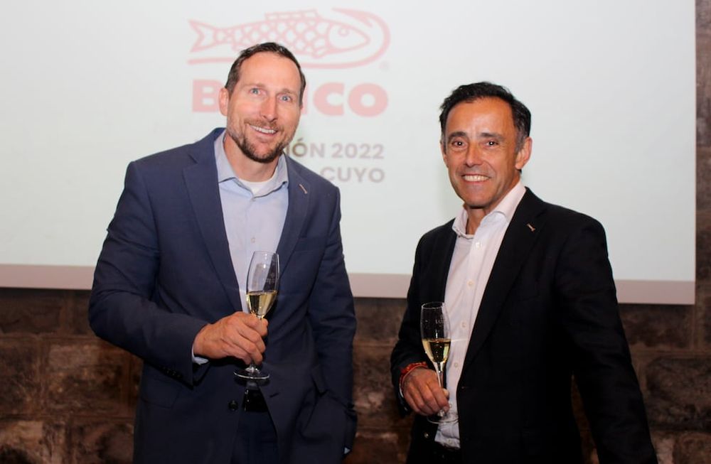 Jeff Zuehls y Fernando Montenegro, de Bahco.